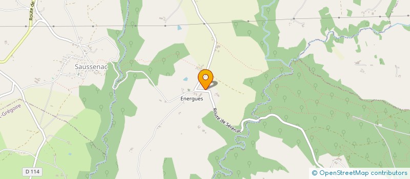 localisation de l'entreprise ICHANSON ENERGIE  ANDOUQUE