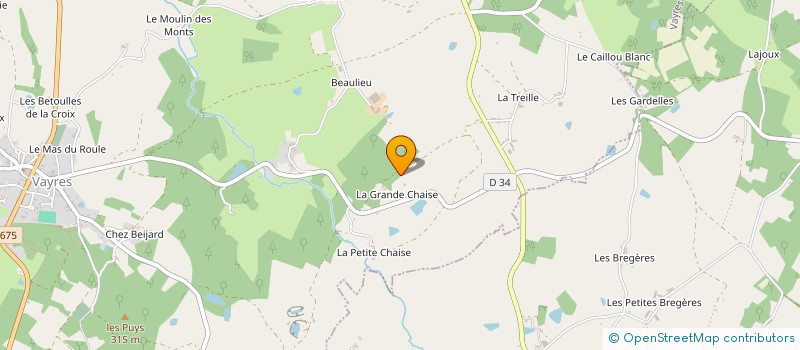 localisation de l'entreprise ICHE INGENIERIE à VAYRES