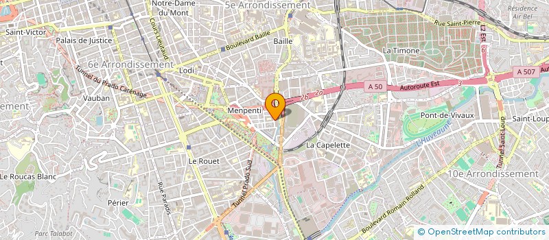 localisation de l'entreprise ICHIM RENOVATION à MARSEILLE