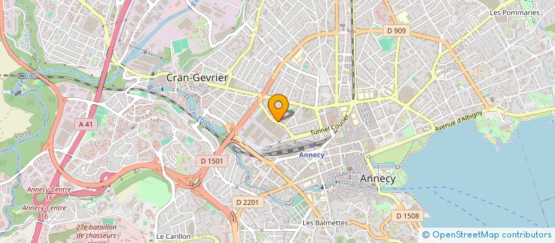 localisation de l'entreprise ICHIMOKU WEB SERVICE à ANNECY