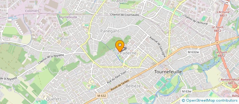 localisation de l'entreprise ICHITA  TOURNEFEUILLE