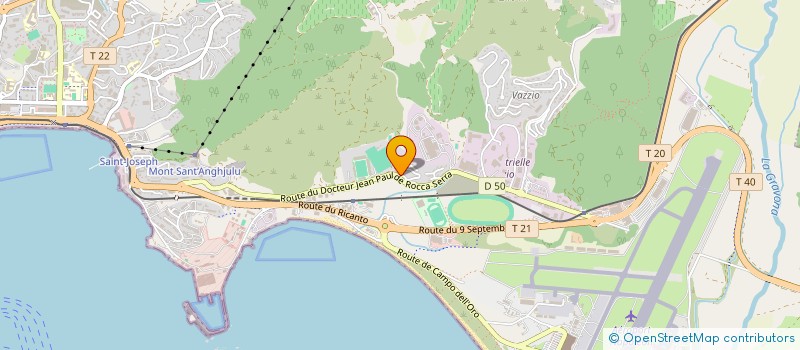 localisation de l'entreprise ICHNOS PIZZA  AJACCIO