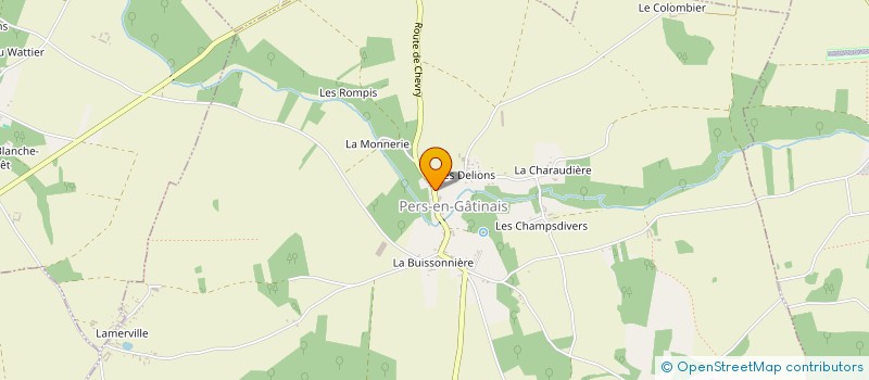 localisation de l'entreprise ICHTERTZ à PERS-EN-GATINAIS