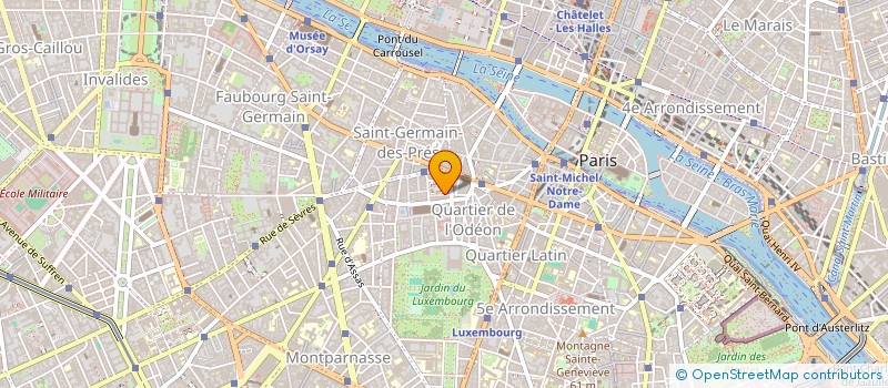 localisation de l'entreprise ICHTHUS  PARIS