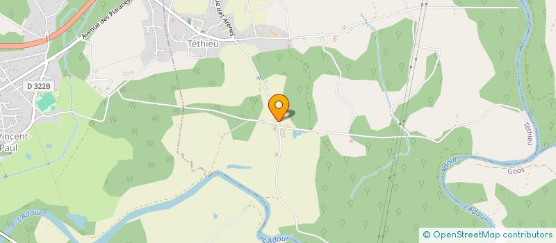 localisation de l'entreprise ICHTHUS  TETHIEU