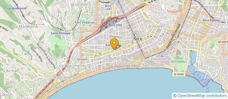 localisation de l'entreprise ICHTIANDRE à NICE
