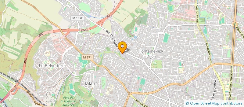 localisation de l'entreprise ICHTUS  TALANT