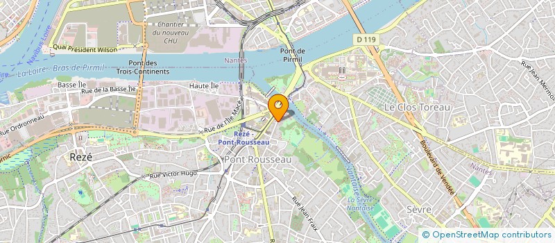 localisation de l'entreprise ICI  REZE