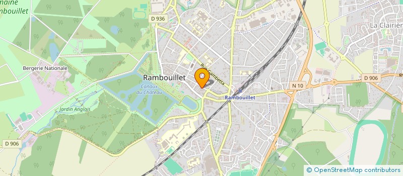 localisation de l'entreprise ICI AILLEURS... à RAMBOUILLET
