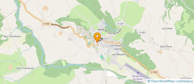 localisation de l'entreprise ICI ARCHIPEL à BASTIA