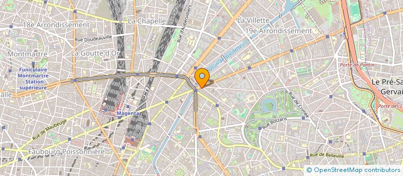 localisation de l'entreprise ICI C'EST JAURES  PARIS