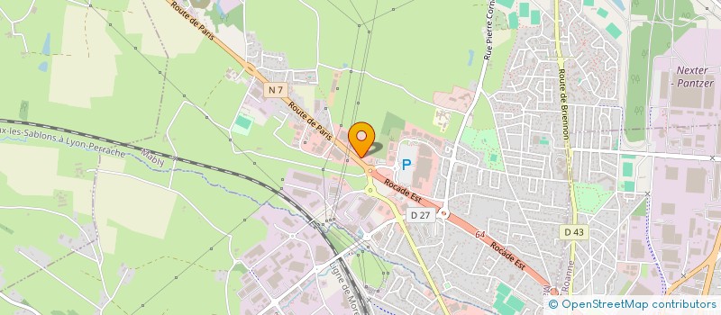 localisation de l'entreprise ICI C MABLY  MABLY