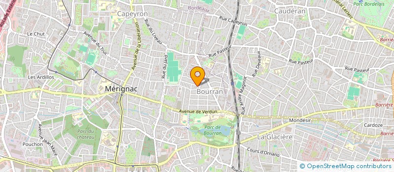 localisation de l'entreprise ICI CHACUN COMPTE  MERIGNAC