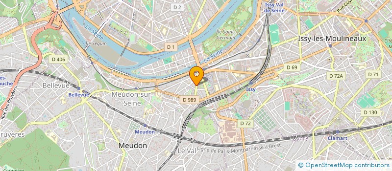 localisation de l'entreprise ICI COURS à CHARTRES