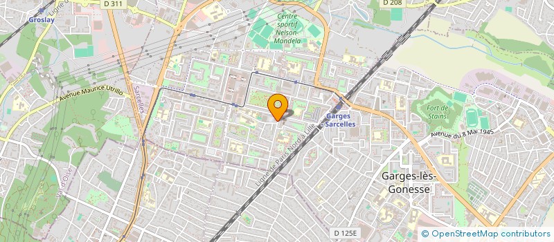 localisation de l'entreprise ICI D'AILLEURS LE BANANAS à SARCELLES
