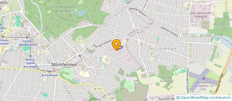 localisation de l'entreprise ICI ENERGIE à AUBERVILLIERS