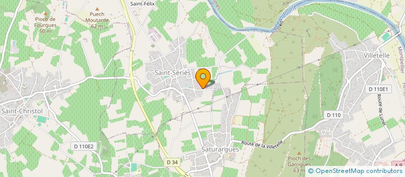 localisation de l'entreprise ICI ET AILLEURS  SAINT-SERIES