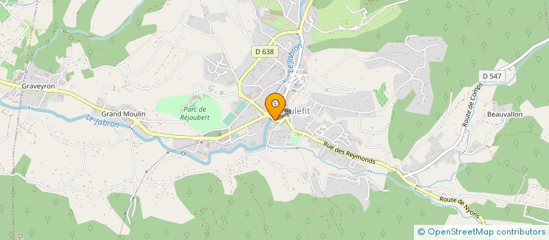localisation de l'entreprise ICI ET AILLEURS à DIEULEFIT