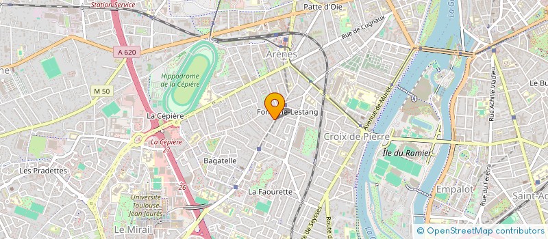 localisation de l'entreprise ICI ET AILLEURS  TOULOUSE