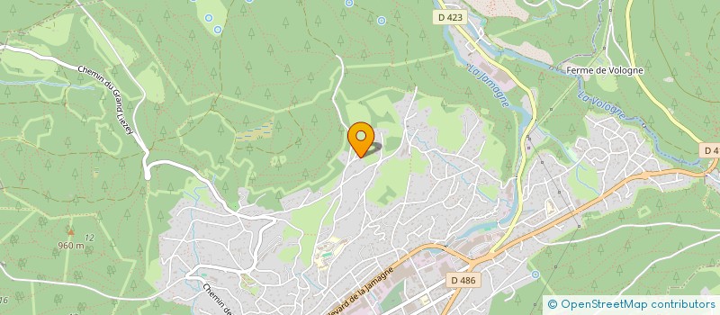 localisation de l'entreprise ICI ET LA  GERARDMER