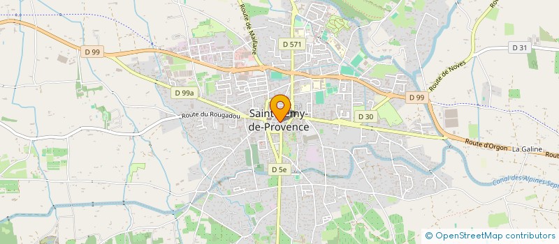 localisation de l'entreprise ICI ET MAINTENANT  SAINT-REMY-DE-PROVENCE