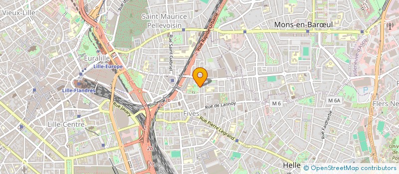 localisation de l'entreprise ICI ET MAINTENANT à LILLE
