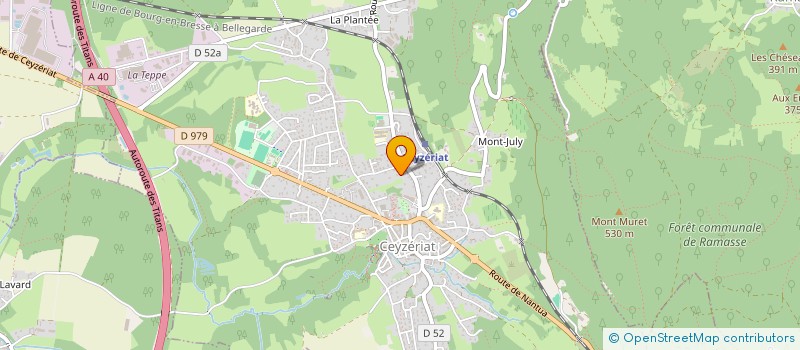 localisation de l'entreprise ICI ET MAINTENANT à CEYZERIAT