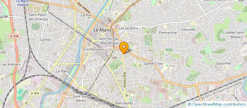 localisation de l'entreprise ICI FINANCEMENT à LE MANS