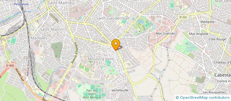 localisation de l'entreprise ICI INVEST MA à PERPIGNAN