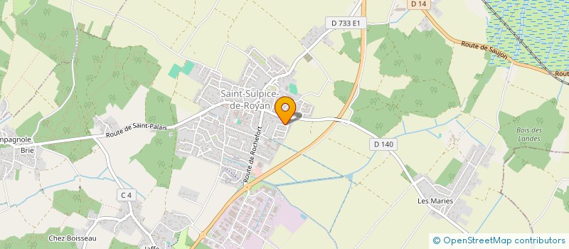 localisation de l'entreprise ICI JAPON CORP  SAINT-SULPICE-DE-ROYAN