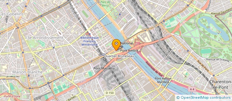 localisation de l'entreprise ICI L'ORIENT  BOULOGNE-BILLANCOURT