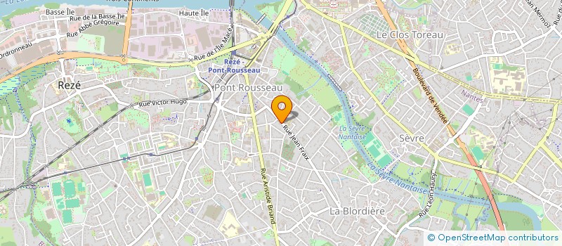 localisation de l'entreprise ICI & LA à REZE