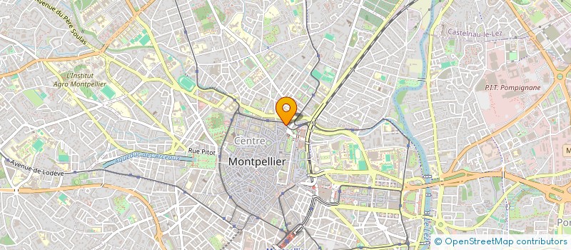 localisation de l'entreprise ICI LANGUEDOC à MONTPELLIER