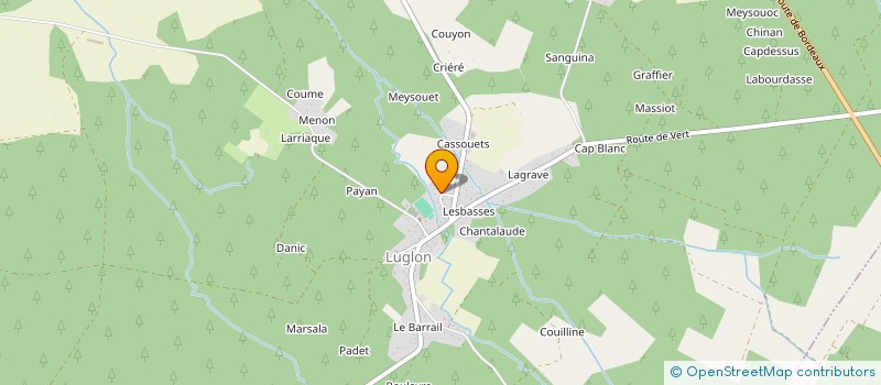 localisation de l'entreprise ICI MAINTENANT à SABRES