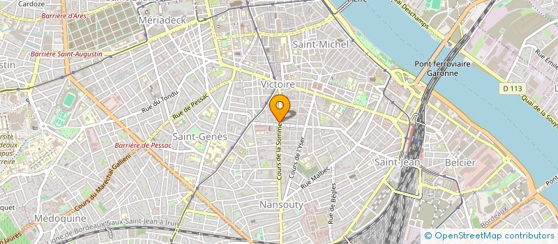 localisation de l'entreprise ICI MEDIAS à BORDEAUX