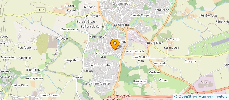 localisation de l'entreprise ICI MEME - ATELIER PROJETS à GOUESNOU