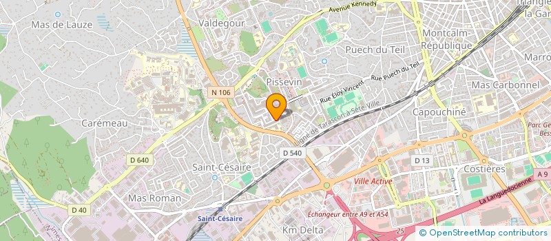 localisation de l'entreprise ICI MON AUTO  NIMES