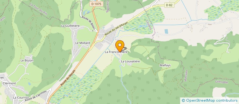 localisation de l'entreprise ICI ON POUSSE à CHIRENS