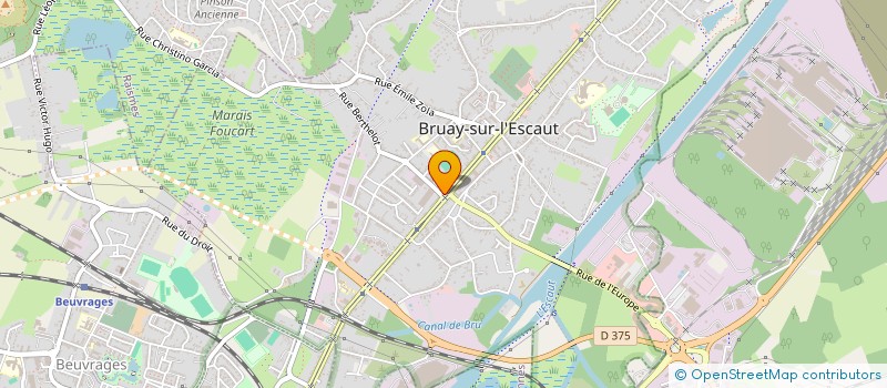 localisation de l'entreprise ICI YATOO à BRUAY-SUR-L'ESCAUT
