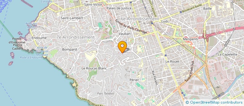 localisation de l'entreprise ICIE à MARSEILLE