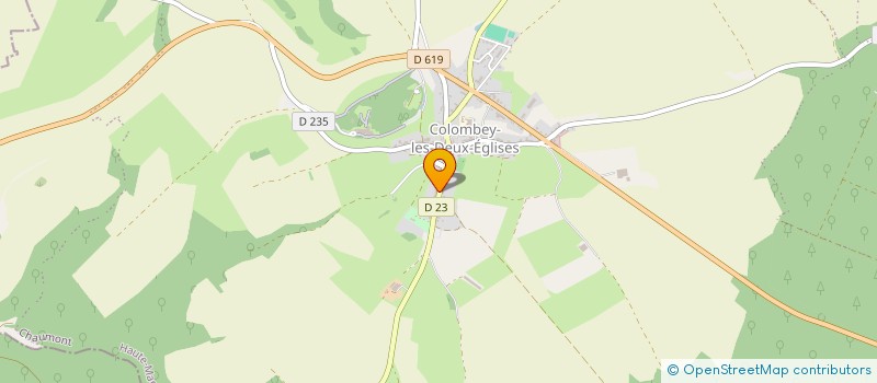 localisation de l'entreprise ICIMMO à COLOMBEY LES DEUX EGLISES