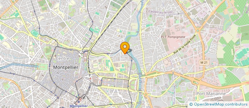 localisation de l'entreprise ICIMONTPELCORP à MONTPELLIER