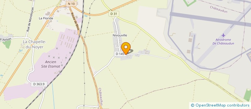 localisation de l'entreprise ICK CONSULTING à CHATEAUDUN
