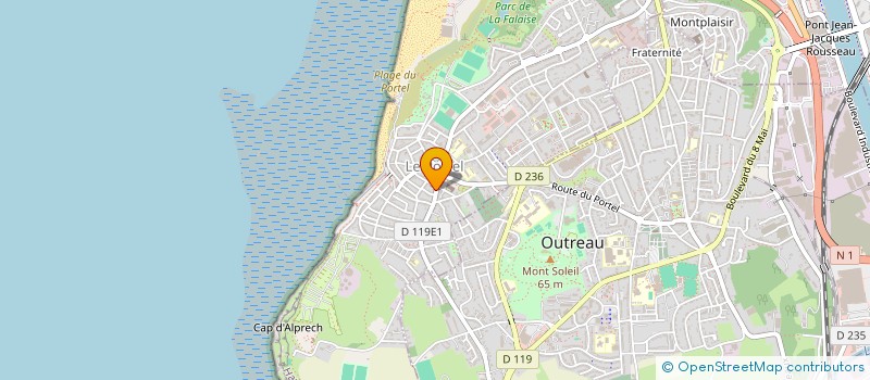 localisation de l'entreprise ICL  LE PORTEL