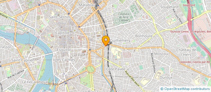 localisation de l'entreprise ICLACE à TOULOUSE