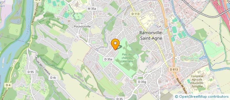 localisation de l'entreprise ICLANZAN & ASSOCIES à TOULOUSE