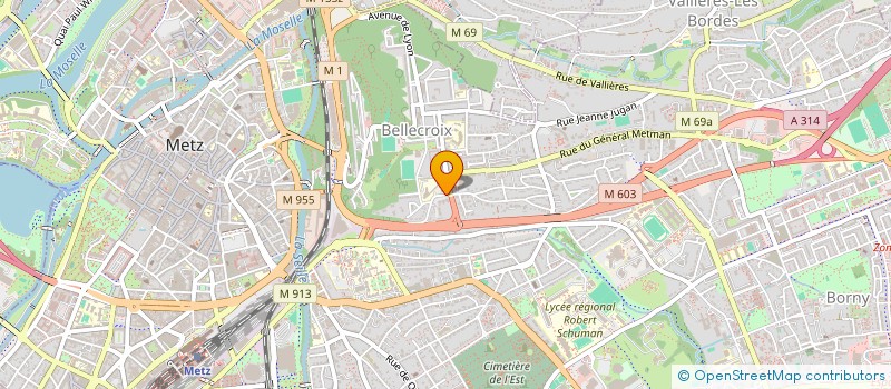 localisation de l'entreprise ICLEAN  METZ