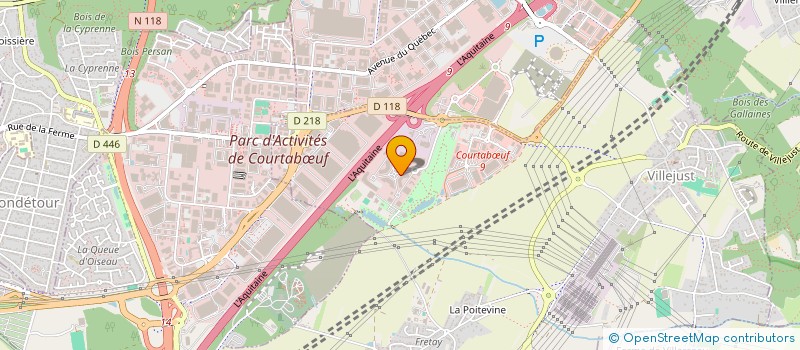 localisation de l'entreprise ICM à VILLEJUST