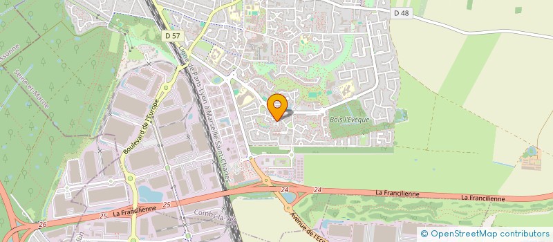 localisation de l'entreprise ICM  COMBS-LA-VILLE