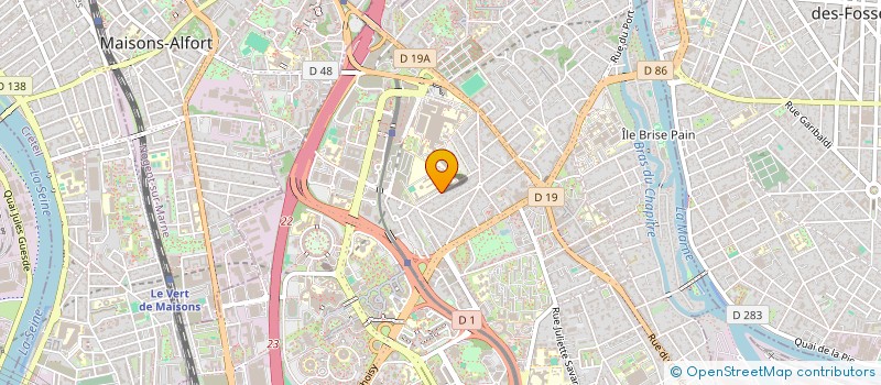 localisation de l'entreprise ICM CONSEILS  CRETEIL